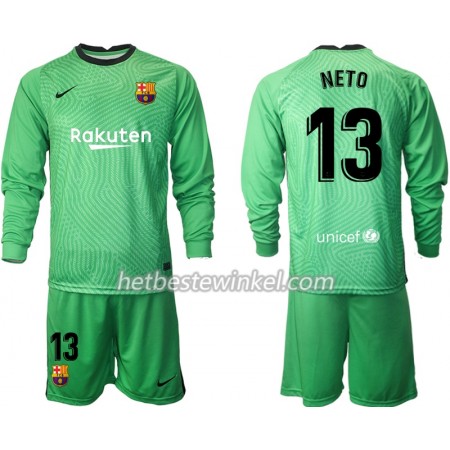 FC Barcelona Doelman Norberto Neto 13 Tenue M001 2020/21 - LS (+ Korte broeken)